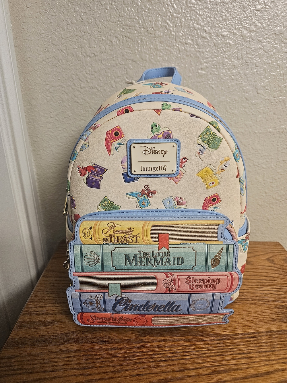Disney Princess Books Classics Loungefly Mini Backpack - NWT Mint Condition
